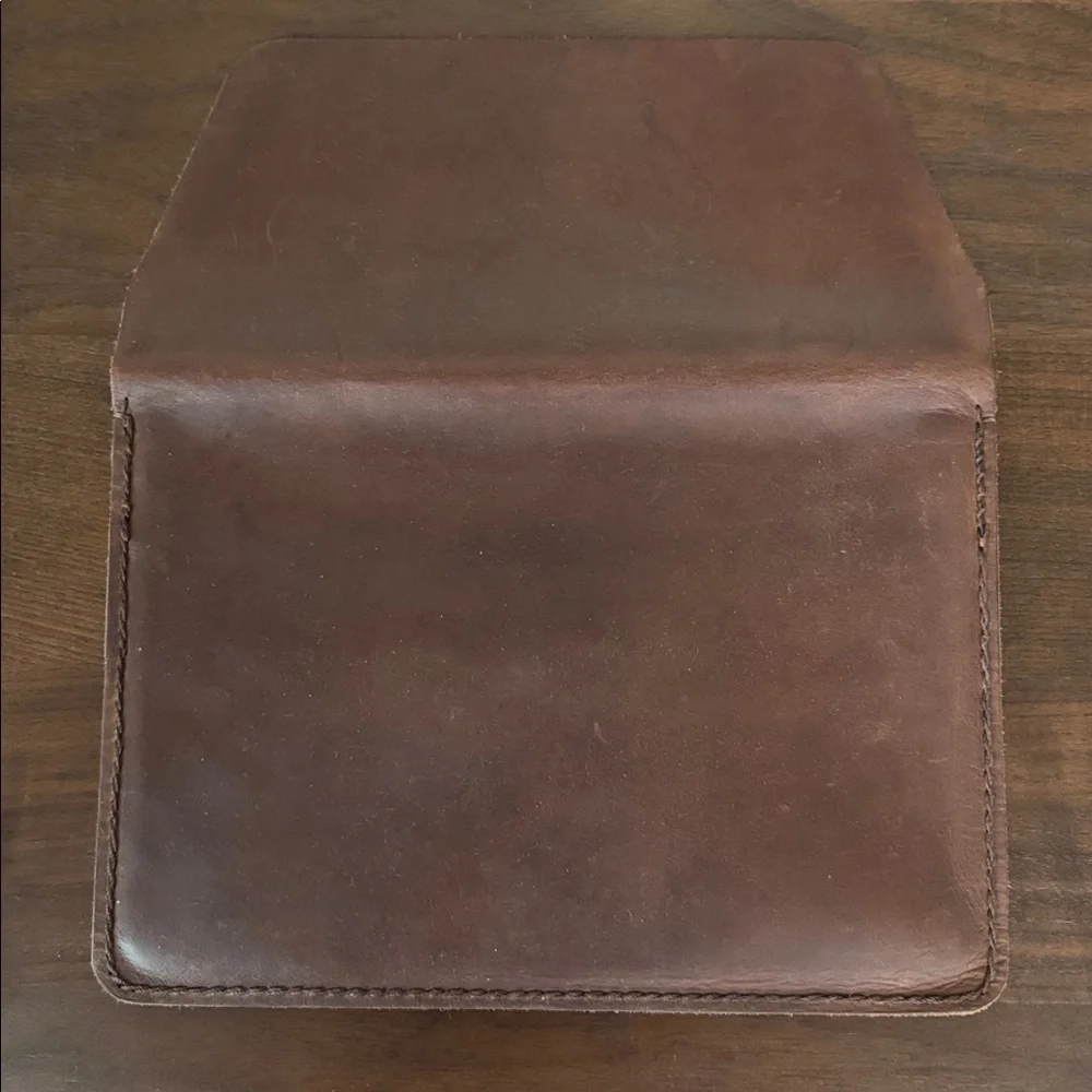 FULL GRAIN LEATHER Portfolio hecho. Fernando Artisan Case Cover Sleeve Envelope